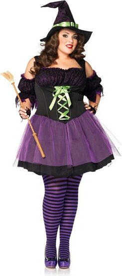 Superstition Vixen Witch Plus Size Costume