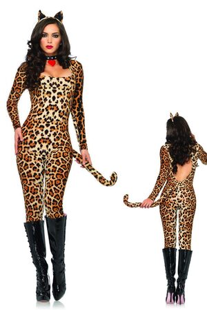 Womens Sexy Cougar Costume