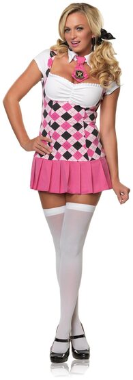 Sexy Prep School Cutie School Girl Costume
