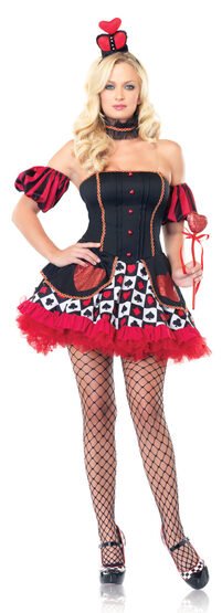 Wonderland Sexy Queen of Hearts Costume