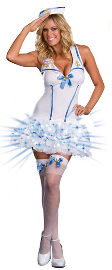 Lightup Sexy Sailor Costume