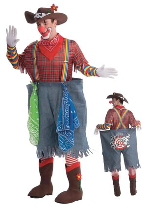 Funny Rodeo Clown Adult Costume