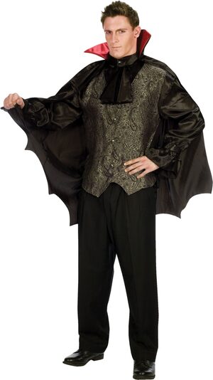 Mens Adult Dapper Dracula Vampire Costume