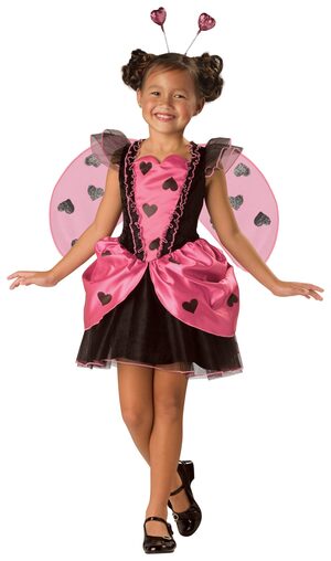 Girls Love Bug Kids Costume
