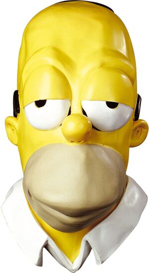 Homer Vinyl Oversized Adult Mask