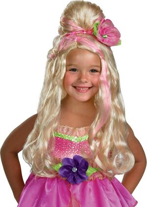 Barbie Thumbelina Kids Wig