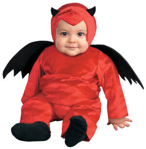 D' Little Devil Baby Costume