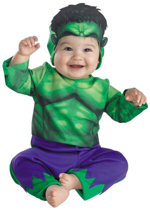 Hulk Baby Costume