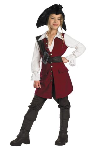 Elizabeth Deluxe Pirates of the Caribbean Kids Costume