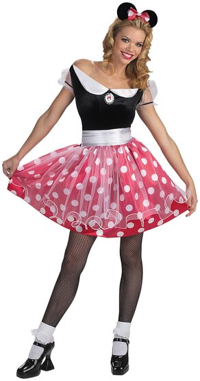Disney Minnie Mouse Deluxe Adult Costume