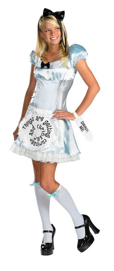 Curious Adult Alice in Wonderland Costume