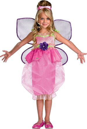 Kids Deluxe Toddler Barbie Thumbelina Costume