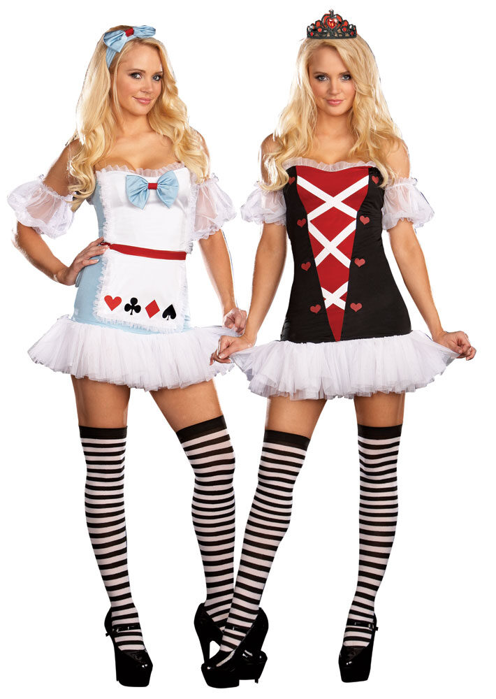 Reversible Sexy Alice in Wonderland Costume Mr. Costumes