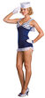 Cute Salute Sexy Sailor Girl Costume