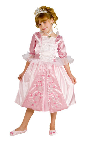 Rosebud Pink Princess Kids Costume