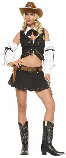 Sexy Good Sheriff Cowgirl Costume
