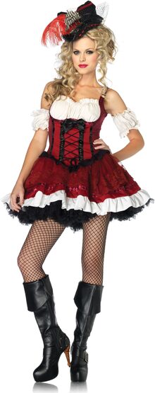 Sexy Ravishing Rouge Pirate Costume