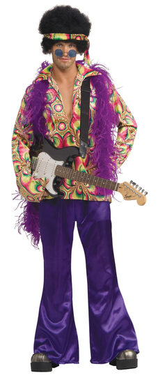 Purple Daze Adult 70s Costume