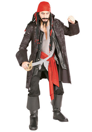 Captain Cutthroat Adult Pirate Costume