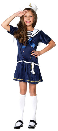 Shipmate Cutie Sailor Girl Kids Costume
