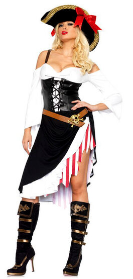 Sexy Sultry Swashbuckler Pirate Costume