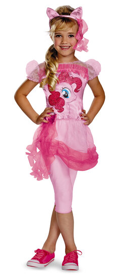 Girls Pinkie Pie My Little Pony Kids Costume