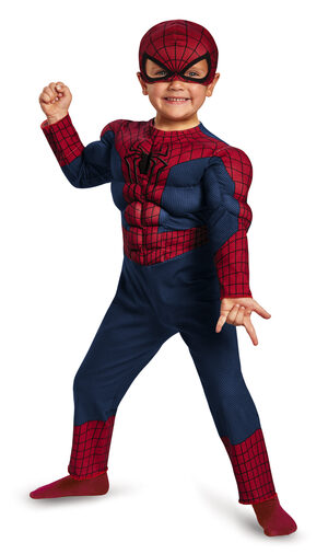 Spiderman Toddler Muscle Chest Kids Costume