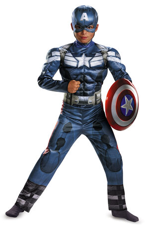 Classic Captain America Kids Costume