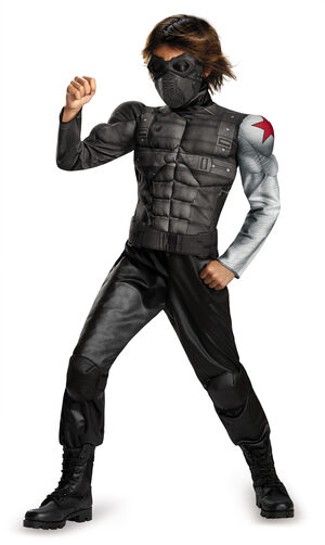 Deluxe Winter Soldier Movie Kids Costume