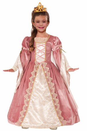 Victorian Rose Princess Kids Costume