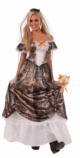 Hunting for Love Bride Adult Costume