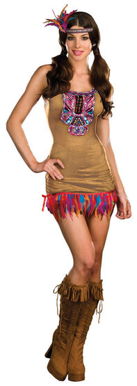 Sexy Tribal Vibe Indian Costume