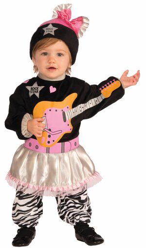 80s Rockstar Baby Costume