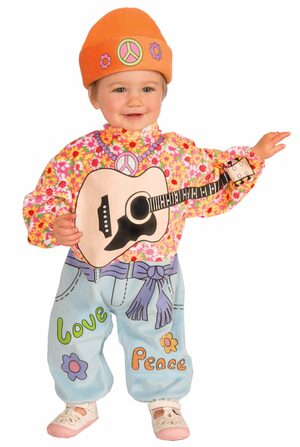 Peace Out Hippie Baby Costume