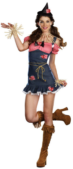Sexy Wizard of Oz Scarecrow Cutie Costume