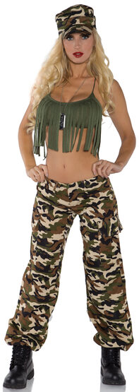 Sexy Ready for Duty Soldier Costume