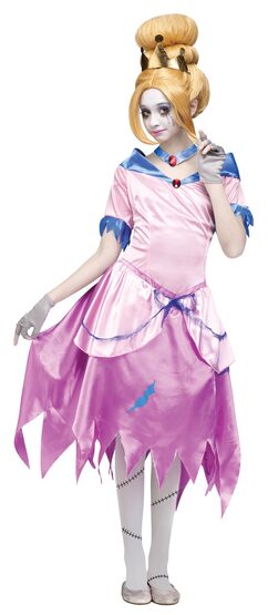 Zombie Princess Cinderella Kids Costume
