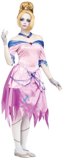 Once Upon A Zombie Cinderella Adult Costume