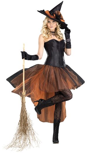 Sexy Bedazzled Witch Costume