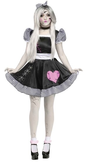 Broken Doll Gothic Adult Costume