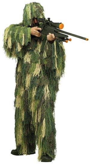 Military Ghillie Suit Adult Costume