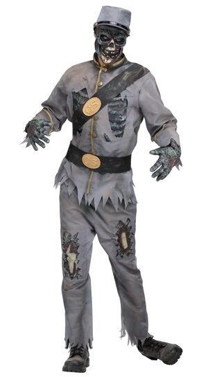 Confederate Zombie Adult Costume