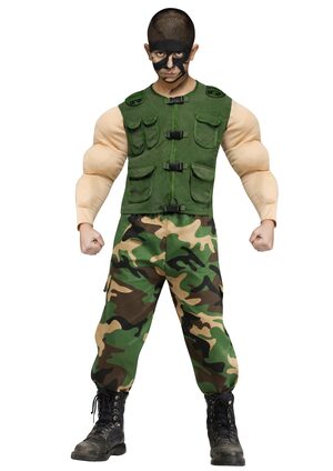 Jungle Ops Military Kids Costume
