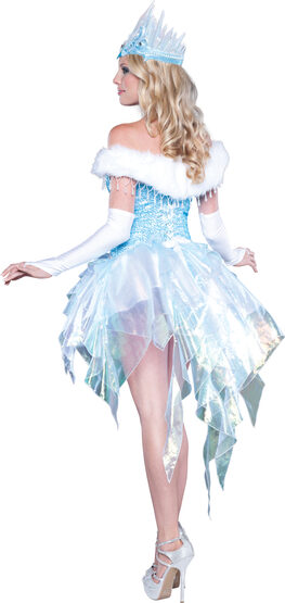 Sexy Sequin Snow Queen Costume