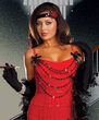Sexy Ruby Red Hot Flapper Costume