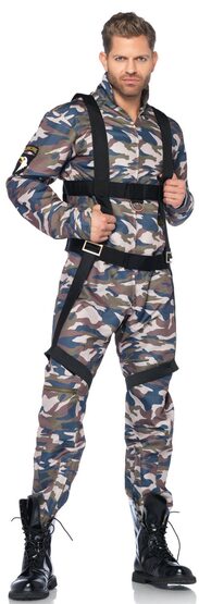Military Paratrooper Adult Costume