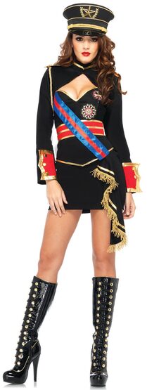Sexy Diva Dictator Military Costume