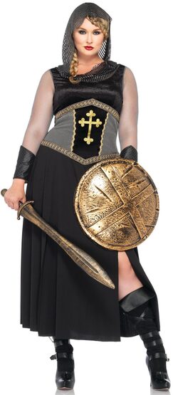 Medieval Joan of Arc Plus Size Costume