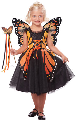 Monarch Butterfly Princess Kids Costume