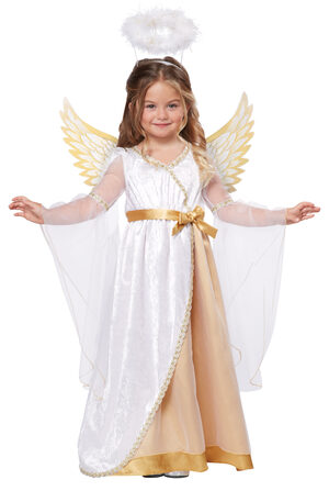 Sweet Little Angel Kids Costume